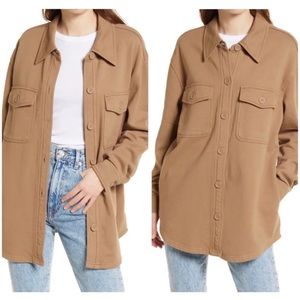 NWT Joie Camel Shirt Jacket/Shacket XS